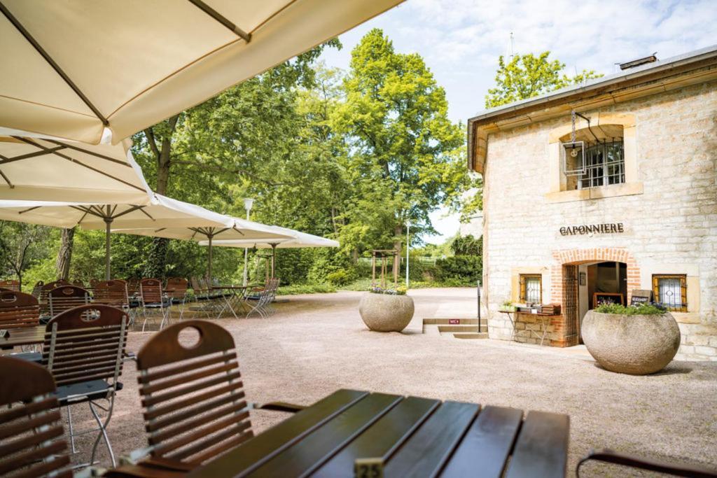 Pulverhuette Gaestehaus Im Egapark - Ein Projekt Der Lebenshilfe Erfurt Service Ggmbh المظهر الخارجي الصورة